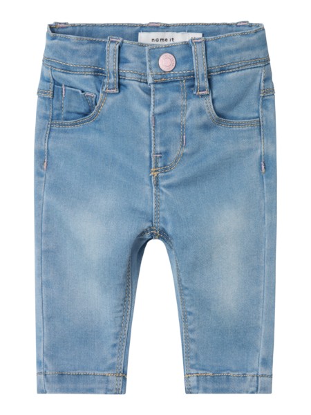 Se NAME IT Baby Jeans Salli Light Blue Denim hos SmartKidz