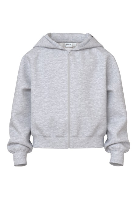 NAME IT Sweat Cardigan Mille Light Grey Melange