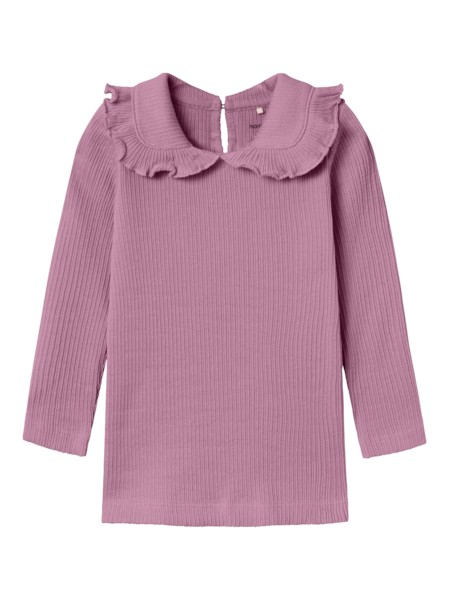 NAME IT Langærmet Bluse Olille Mauve Orchid