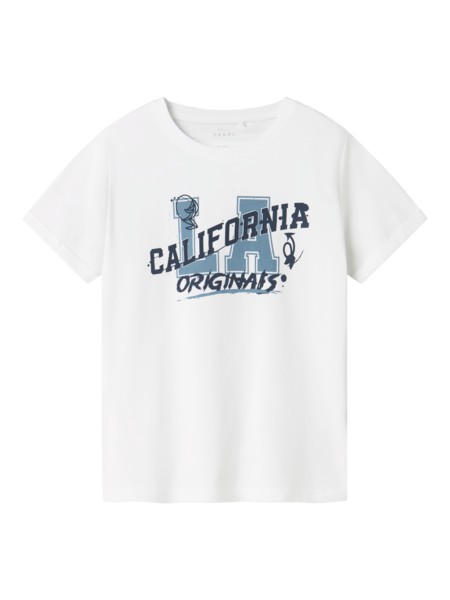 Se NAME IT T-shirt Vux Bright White hos SmartKidz