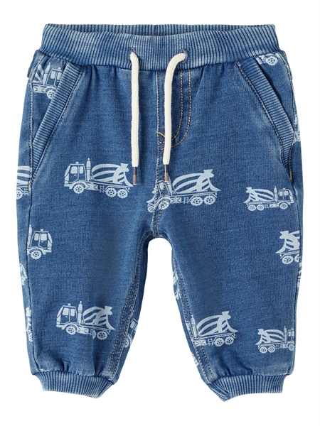Se NAME IT Sweatpants Dann Medium Blue hos SmartKidz