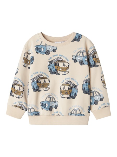 Se NAME IT Sweatshirt Dibbo Peyote hos SmartKidz