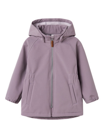 Se NAME IT Magisk Softshell Jakke Gray Ridge hos SmartKidz
