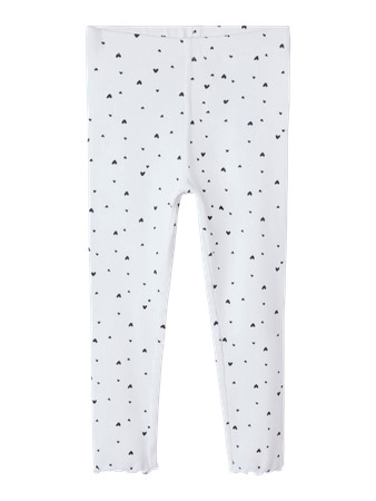 Se NAME IT Leggings Vemia Bright White Hearts hos SmartKidz