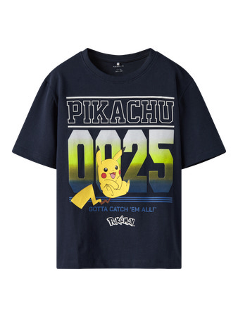 Se NAME IT Pokemon T-shirt Mabr Navy Blazer hos SmartKidz