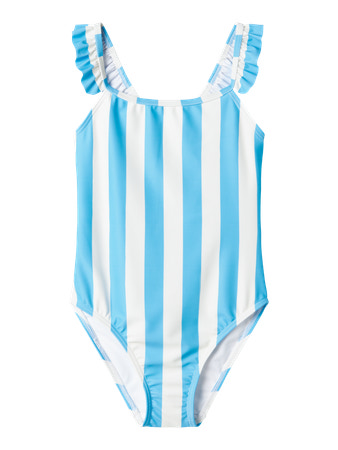 Se NAME IT Badedragt Zeline Blue hos SmartKidz