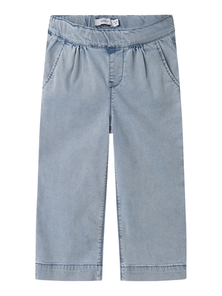 Se NAME IT Wide Jeans Bella Light Blue Denim hos SmartKidz