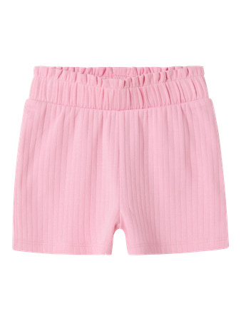 NAME IT Rib Shorts Surajali Pink Frosting