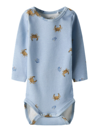 Se NAME IT Langærmet Body Fabio Celestial Blue hos SmartKidz