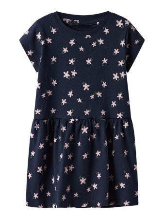 Se NAME IT Kortærmet Kjole Vilinse Navy Blazer Flowers hos SmartKidz