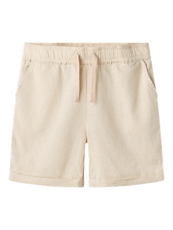 Se NAME IT Hør Shorts Falinnen Peyote hos SmartKidz