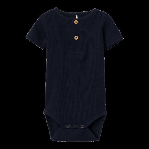 NAME IT Modal Body Kortærmet Kab Dark Sapphire
