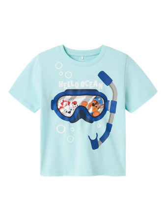 Se NAME IT Paw Patrol T-shirt Morish Blue Tint hos SmartKidz