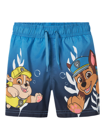 NAME IT Bade Shorts Mabbe Paw Patrol Parisian Blue