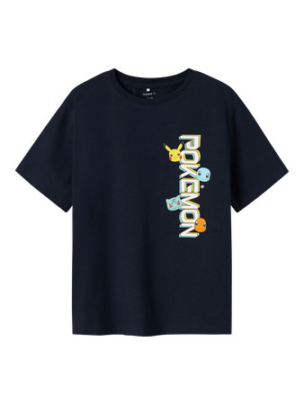 Se NAME IT Pokemon T-shirt Mat Navy Blazer hos SmartKidz