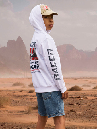 Se NAME IT Zip Sweat Hoodie Hepaw Bright White hos SmartKidz