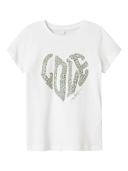 NAME IT T-shirt Hillip Bright White