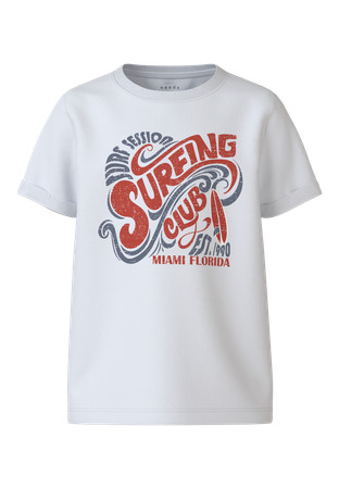 Se NAME IT T-shirt Vux Bright White Surfing Club hos SmartKidz