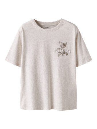 Se NAME IT T-shirt Hadda Peyote Melange hos SmartKidz