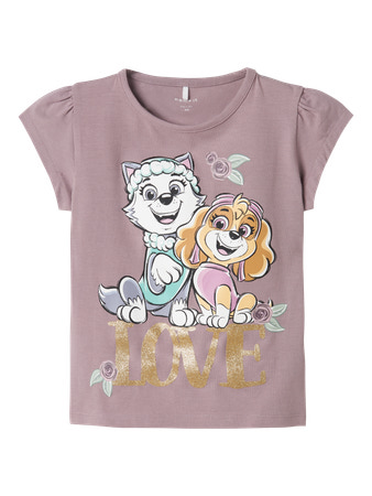 Se NAME IT Paw Patrol T-shirt Merida Purple Dove hos SmartKidz