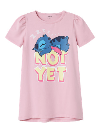 NAME IT Stitch Natkjole Asta Cameo Pink
