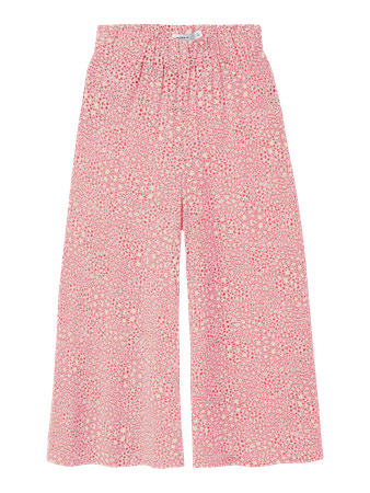 NAME IT Brede Bukser Jilli Cameo Pink Leo
