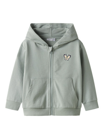 NAME IT Sweat Cardigan Valonny Aqua Gray