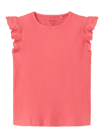 Se NAME IT Blonde Top Halina Spiced Coral hos SmartKidz