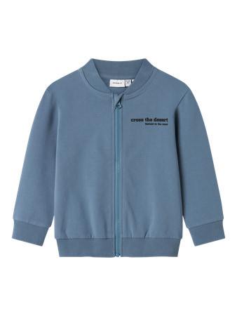 Se NAME IT Sweatshirt Cardigan Hekar Blue Mirage hos SmartKidz