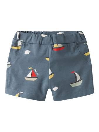 Se NAME IT Shorts Vroels Blue Mirage Boats hos SmartKidz
