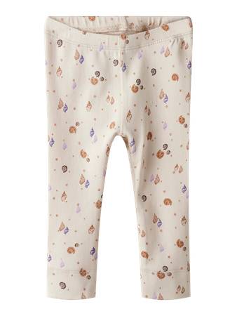 Se NAME IT Leggings Hiline Sandshell hos SmartKidz