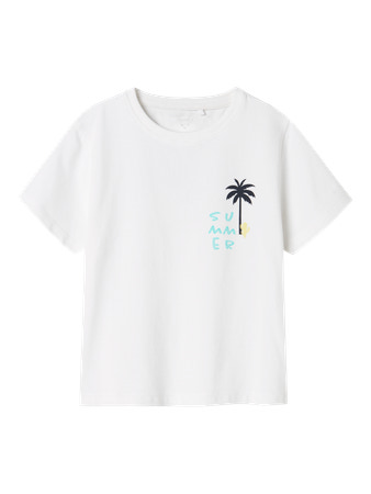 Se NAME IT T-shirt Jerko Bright White hos SmartKidz