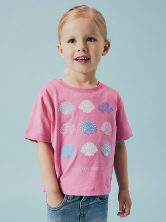 Se NAME IT T-shirt Jassa Aurora Pink hos SmartKidz