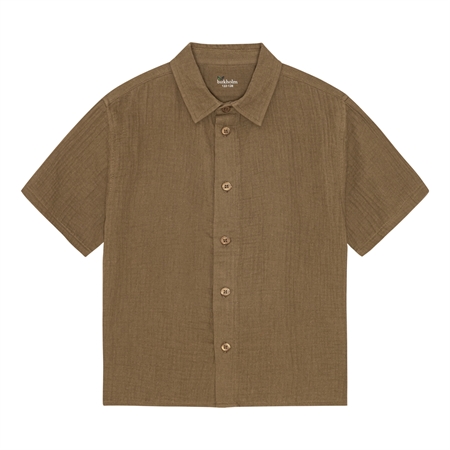 Se BIRKHOLM Muslin Skjorte Teak Brun hos SmartKidz