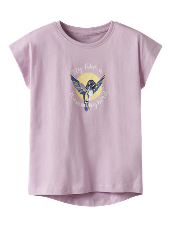 Se NAME IT T-shirt Vigea Winsome Orchid Big Hummingbird hos SmartKidz