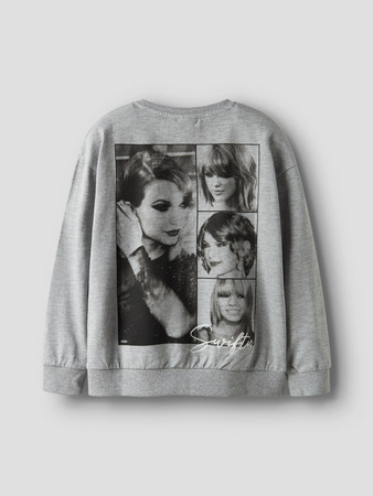 NAME IT Sweatshirt Celebrity Icons Jixis Grey Melange