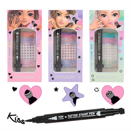 Se TOP MODEL Tatoverings Stempel hos SmartKidz