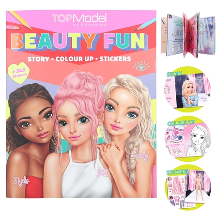 Se TOP MODEL Beauty Fun Aktivitetsbog hos SmartKidz