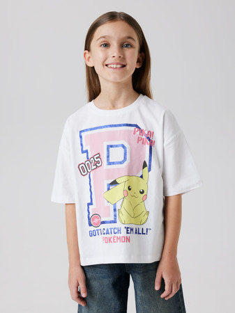 NAME IT Pokemon T-shirt Jixa Bright White