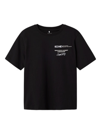 Se NAME IT T-shirt Lavern Black hos SmartKidz