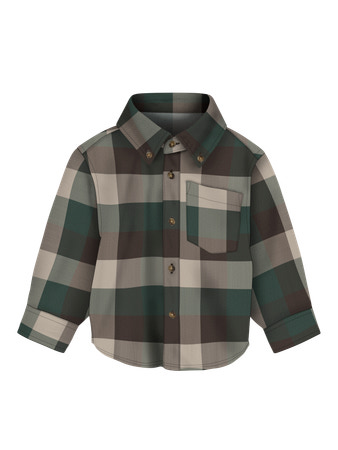 NAME IT Overshirt Larry Turkish Coffee