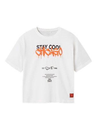 Se NAME IT T-shirt Leroy Bright White hos SmartKidz