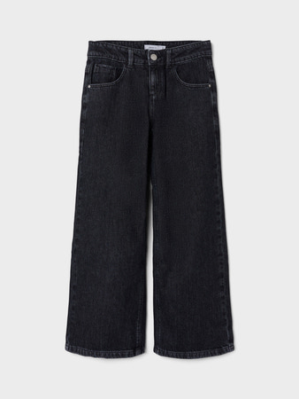Se NAME IT Wide Jeans Rose Dark Grey Denim hos SmartKidz