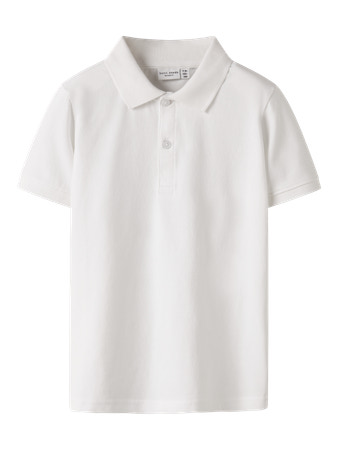 Se NAME IT Polo T-shirt Valukas Bright White hos SmartKidz