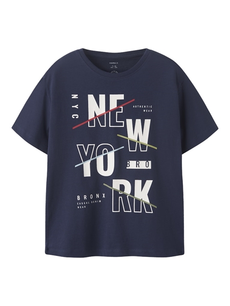 Se NAME IT T-shirt Kingston Mood Indigo hos SmartKidz