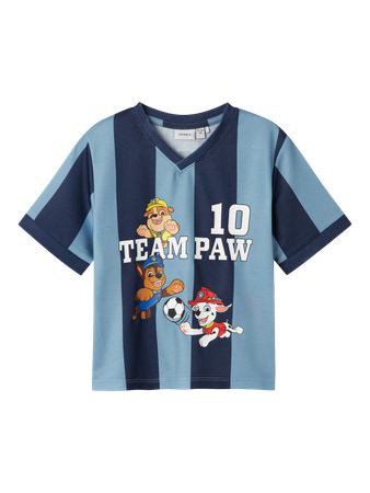 Se NAME IT Paw Patrol T-shirt Jakari Dusty Blue hos SmartKidz