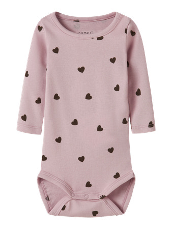 Se NAME IT Body Heart Burnished Lilac hos SmartKidz
