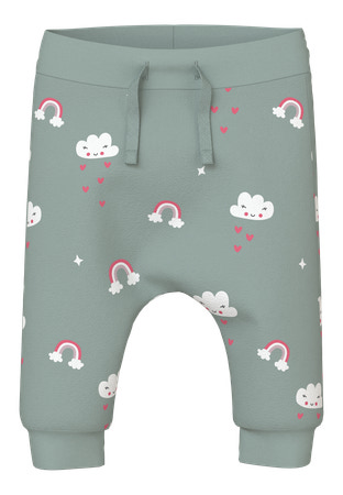 Se NAME IT Bukser Vandora Jadeite Cloud hos SmartKidz