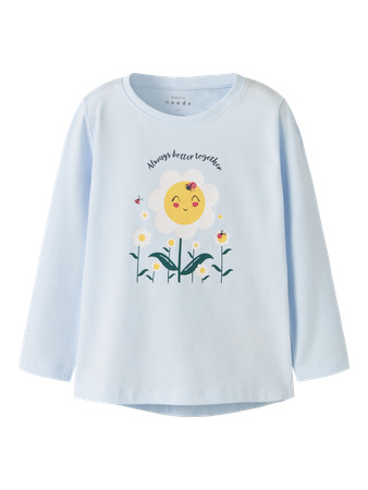 NAME IT Langærmet Bluse Vix Country Air Flower
