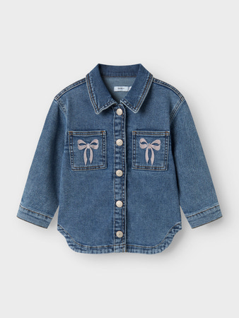 Se NAME IT Denim Jakke Devi Medium Blue Denim hos SmartKidz